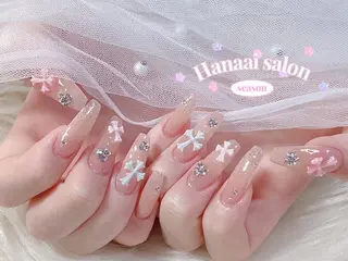 ネイル Hanaai 新大久保店　あすかのネイルデザイン