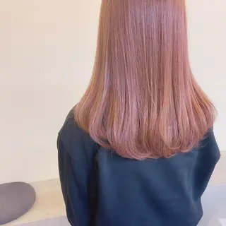 ミディアム カラー ビューティービースト 新宿のヘアスタイル