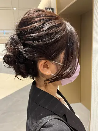 ヘアアレンジ 悩み解決×美髪再現性 ◎村上/店長のヘアスタイル