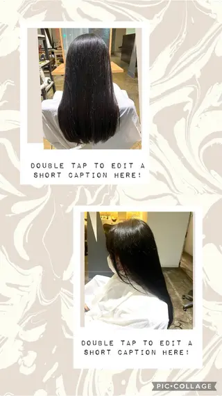ロング 西山 裕子のヘアスタイル