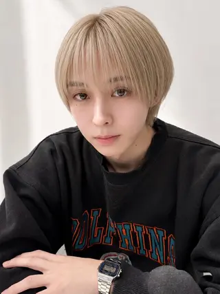ミディアム カラー パーマ ヘアアレンジ メンズ メンズZina代表 田端 麗治のヘアスタイル