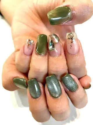 ロング ネイル spell nailのネイルデザイン