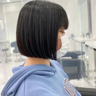 ショート センターパート特化 井上健太のヘアスタイル