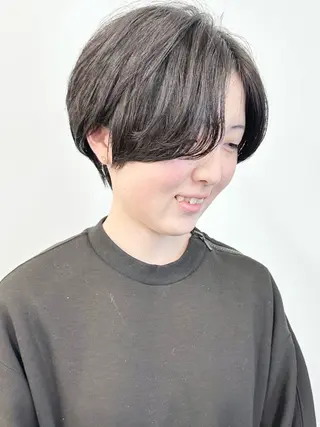 ショート ボブ/ゆるふわ ボブパーマ/とういのヘアスタイル