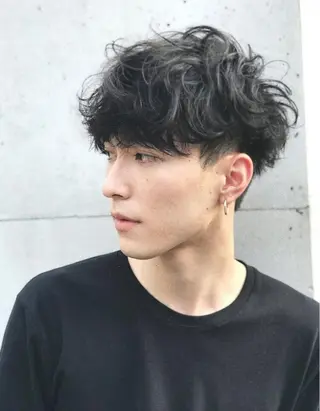 パーマ メンズ 岡山メンズヘア特化 テラのヘアスタイル