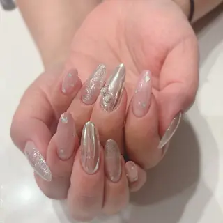 ネイル Shanti🩵 NARITAのネイルデザイン