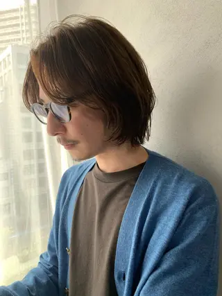 パーマ キッズ ボブパーマコテ巻き風 パーマNo1深江秀平のヘアスタイル