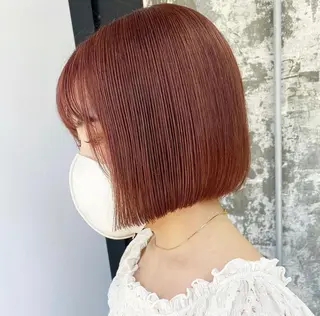 ショート カラー ヘアアレンジ 福岡似合わせレイヤー /ウルフ/ハイトーンのヘアスタイル