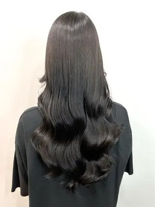 ロング カラー パーマ ヘアアレンジ メンズ 💎髪質改善特化💎 RUITOのヘアスタイル