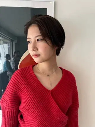 ショート ボブ/レイヤー/ ショートcovo代表のヘアスタイル