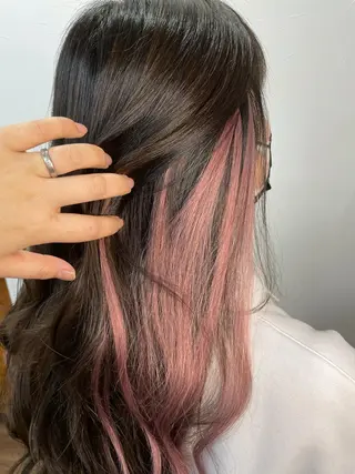 セミロング エクステ*美髪サロン KR2S河内長野店長のヘアスタイル