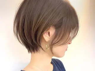 ショート ショート/ 似合わせカットモカのヘアスタイル