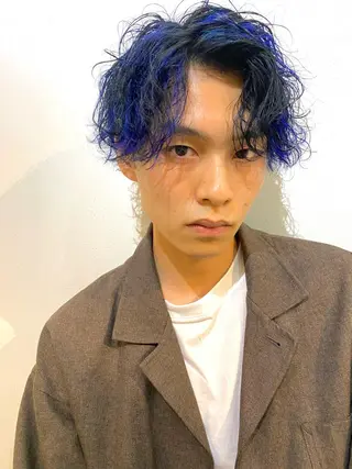 メンズ おしゃれパーマ メンズ特化/みーまんのヘアスタイル