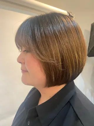 ショート ホシヤ ナオのヘアスタイル