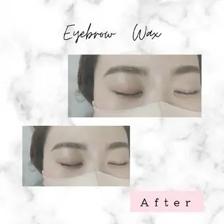 アイブロウ Luana wax 🐚根本のエステ・リラクイメージ