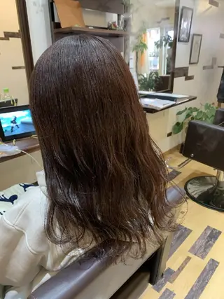 ロング カラー サトウ シューイチのヘアスタイル
