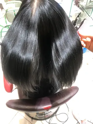 セミロング 美髪矯正/髪質改善 toshinariのヘアスタイル