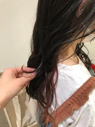 カラー 村上 遼華のヘアスタイル
