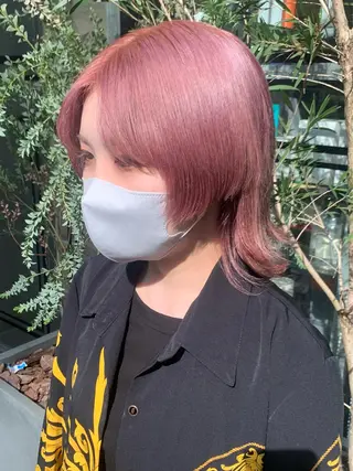 カラー 海外girl🤎 透明感ベージュmaoのヘアスタイル