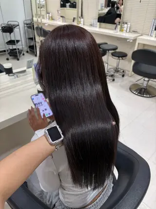 ロング カラー ヘアアレンジ 💟RINNA 艶カラー💟のヘアスタイル