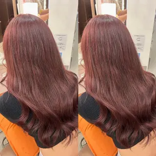 カラー ヘアメ🎀ハイトーン 🩵エクステ🪄しほのヘアスタイル
