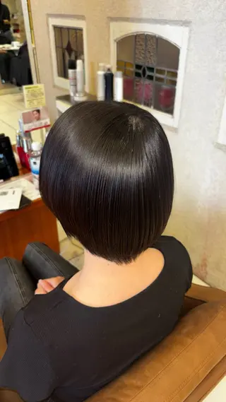 ショート 艶カラー 髪質改善 🍓苺奈のヘアスタイル