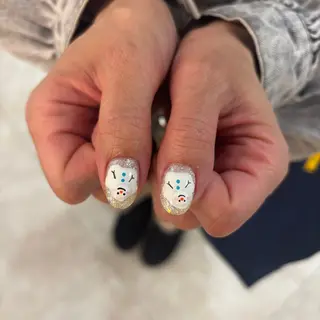 ネイル 栗田 ゆう子のネイルデザイン