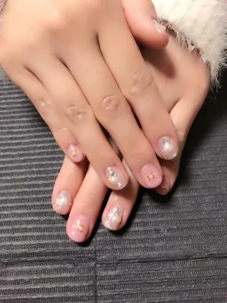 ネイル モチの良さ◉ フィルインネイル♡のネイルデザイン