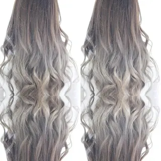 ロング カラー LUXBE LUCEのヘアスタイル