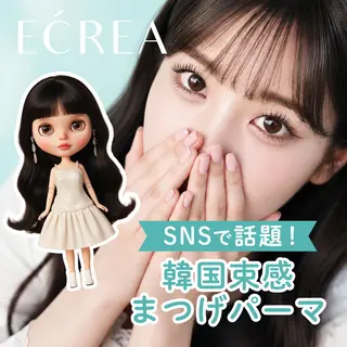 マツエク・マツパ まつパ🦋ECREA 船橋🍒miuのマツエク・マツパデザイン