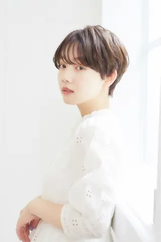 ショート カラー 永山 貴文のヘアスタイル