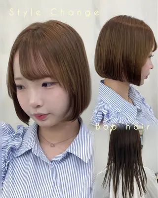 ショート ✟ Reira ￤ ボブ￤レイヤーのヘアスタイル