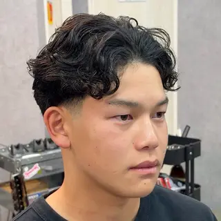 ショート パーマ メンズ メンズサロン👨 カットパーマ特化涼太のヘアスタイル