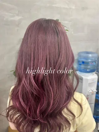 ロング カラー ✨透明感艶カラー ✨💍Yuri💍のヘアスタイル