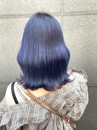 ミディアム カラー パーマ ヘアアレンジ メンズ キッズ ネイル マツエク・マツパ 酸性ストレート 髪質改善大槻勇樹のヘアスタイル