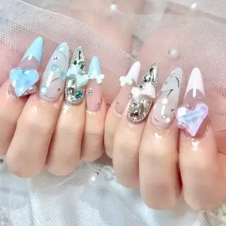 ネイル io nail  心斎橋⚜️半額セールのネイルデザイン