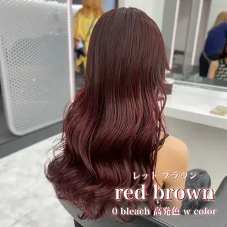 ロング 🎀暖色カラー🎀 韓国ヘア まなかのヘアスタイル