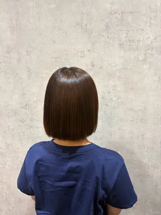 ショート 艶髪/透明感カラー 下山 萌華のヘアスタイル