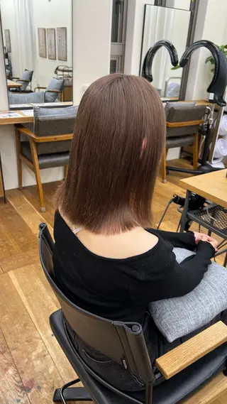 ロング カラー 抜きっぱなしブロンド /ハイトーン/カナタのヘアスタイル
