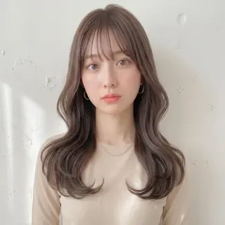 ロング レイヤーカット/韓国 🤎きのした いちかのヘアスタイル