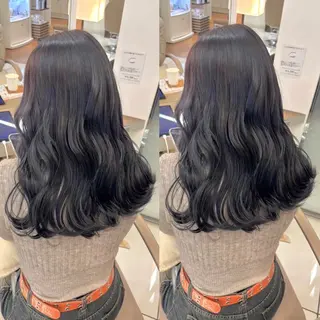 カラー ヘアメ🎀ハイトーン 🩵エクステ🪄しほのヘアスタイル