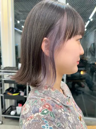 カラー ブリーチダブルカラー 【koide】のヘアスタイル