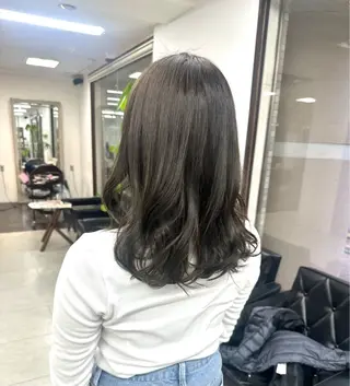セミロング 透明感カラー/暖色 木村 実来のヘアスタイル