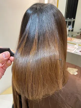 セミロング 💜髪質改善美髪💜 星野清光のヘアスタイル