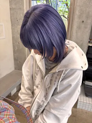 ミディアム カラー yuuna/ レイヤーカット🎀のヘアスタイル