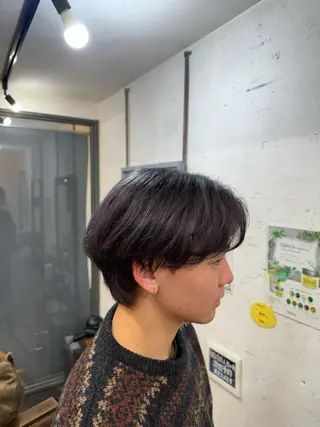 ショート メンズウルフ 船木🫡のヘアスタイル