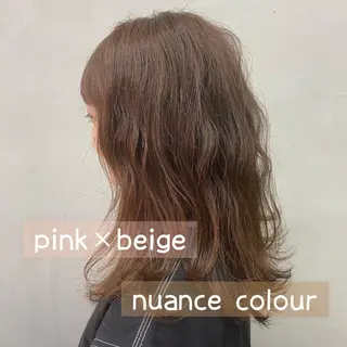 セミロング 舟橋 りんかのヘアスタイル
