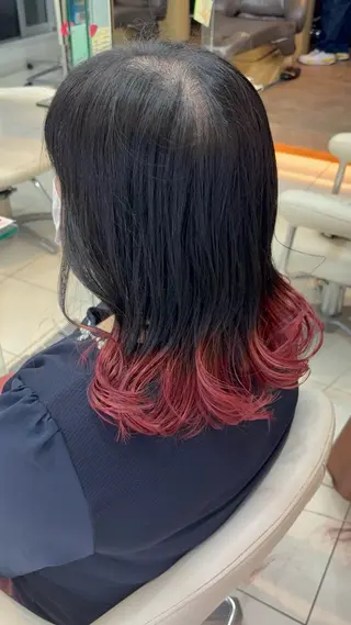 カラー 横須賀中央人気カラー /くるみ🎀‎🤍のヘアスタイル