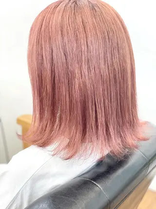 ミディアム 青木 優歩のヘアスタイル