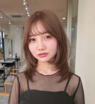 ミディアム 徳本 駿太のヘアスタイル